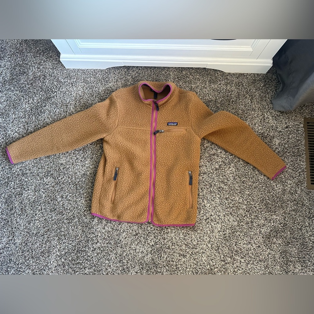 Women’s Patagonia synchilla jacket, size medium